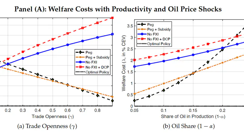 Optimal Exchange Rate Policy with Oil Shocks